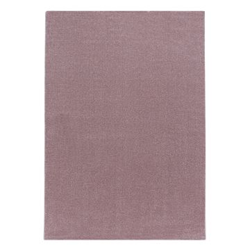 Rio One tapis poils longs rectangle 240x340cm rose