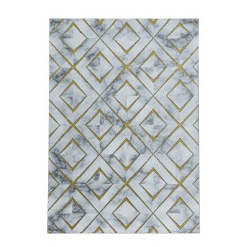 Naxos Rhamnous W tapis poils ras coureur 80x250cm or