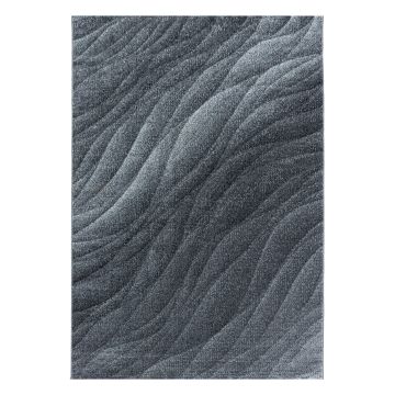 Ottawa Désert tapis poils ras rectangle 240x340cm gris