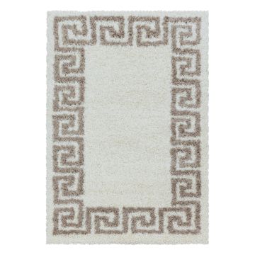 Hera Shaggy tapis poils longs rectangle 280x370cm beige