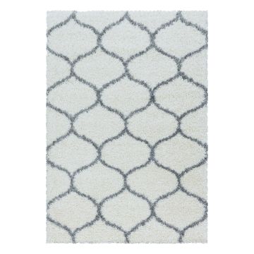 Salsa Shaggy tapis poils longs rectangle 280x370cm crème