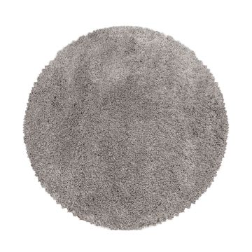 Fluffy Shaggy tapis poils longs rond Ø 200cm beige