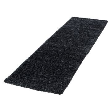 Life Shaggy tapis poils longs coureur 80x250cm anthracite