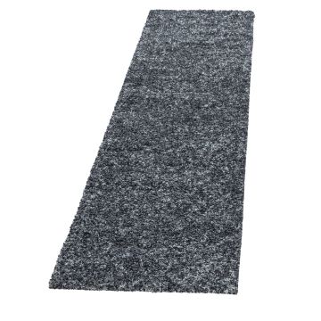 Enjoy Shaggy tapis poils longs coureur 80x250cm anthracite