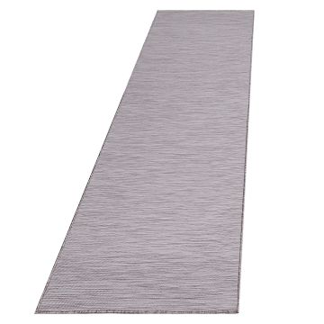 Mambo tapis extérieur/intérieur tissé plat coureur 67x230cm roses