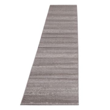 Plus tapis poils ras coureur 80x300cm beige