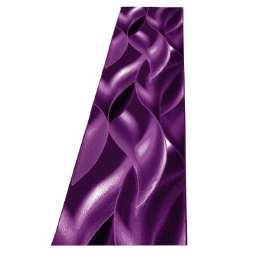 Plus Scala tapis poils ras coureur 80x300cm lilas