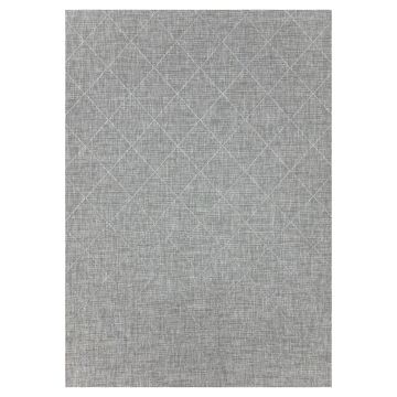 Zagora Plura tapis extérieur/intérieur rectangle 280x370cm gris