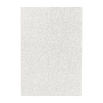 Nizza tapis poils court bouclé rectangle 60x100cm crème