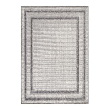 Aruba Meydan tapis extérieur/intérieur tissé à plat rectangle 60x100cm jute crème