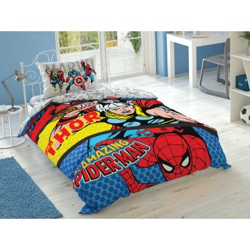 Disney Home - Marvel Comics enfants housse de couette (licencié)