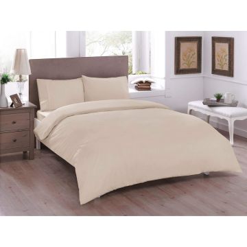 Basic renforcé housse de couette 200x220cm beige