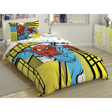 Disney Home - Spider-Man Exciting enfants housse de couette (licencié)