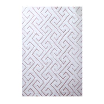 Vision Plux 3D tapis poils ras rectangle 120x170cm rose