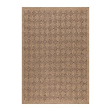 Dhaka Ricka tapis extérieur/intérieur rectangle 280x370cm jute noir