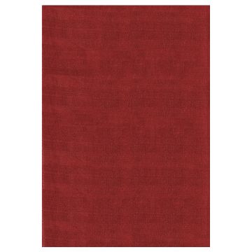 Sky tapis poils ras rectangle 240x340cm rouge