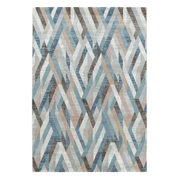 Royal Varied tapis poils ras rectangle 120x170cm multicolore