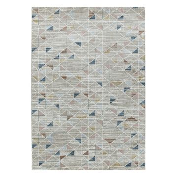 Royal Pixel tapis poils ras rectangle 120x170cm multicolore