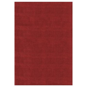 Sky tapis poils ras rectangle 120x170cm rouge