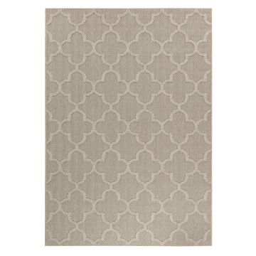 Patara Ottoman tapis extérieur/intérieur poils ras rectangle 240x340cm beige