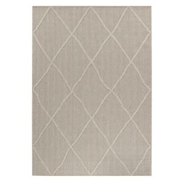 Patara Baka tapis extérieur/intérieur poils ras rectangle 240x340cm beige