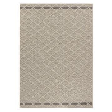 Patara Petek tapis extérieur/intérieur poils ras rectangle 240x340cm beige